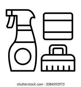 Cleaning icon vector image. Can also be used for web apps, mobile apps and print media.