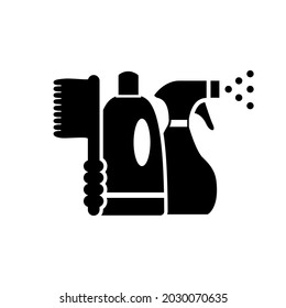 Cleaning icon vector. purity illustration sign. washing symbol. 