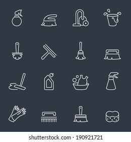 cleaning icons