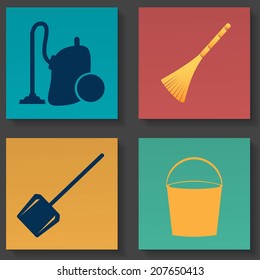 Cleaning icons