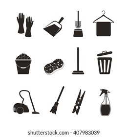 Cleaning  icons