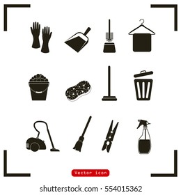 Cleaning icons