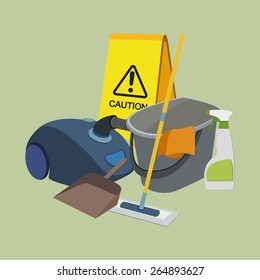 Cleaning Icons Set