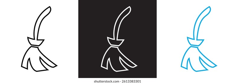 Cleaning icons set.  Vector for websites, mobile interfaces, presentations, banner, visual branding etc. Vector illustration. isolated on white and black background. EPS 10