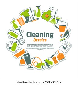 Cleaning illustration.