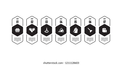 CLEANING INFOGRAPHIC CONCEPT