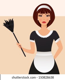 Cleaning lady