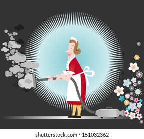 Cleaning Lady.