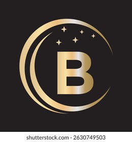  Cleaning Logo Combine With Letter B Vector Template