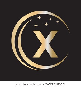  Cleaning Logo Combine With Letter X Vector Template