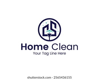 Cleaning logo design, home clean logo design, cleaning service logo design vector template.
