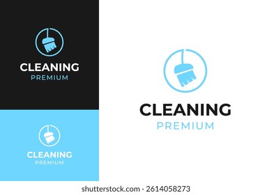 Cleaning logo design symbol vector illustration