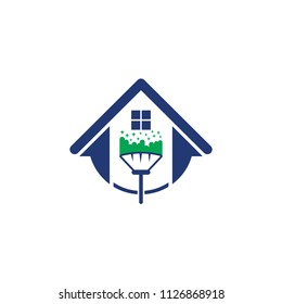 Cleaning Logo Design Template. House Cleaning Logo Design Template