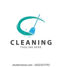 Cleaning logo cleaning house logo cleaning window logo vector design
