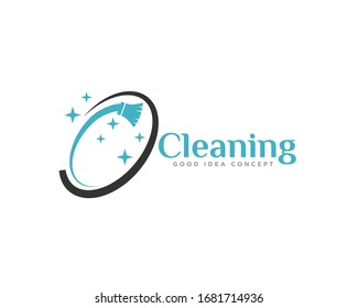 Cleaning Logo Icon Design Vector Stock Vector (Royalty Free) 1681714936 ...