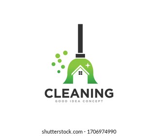 Cleaning Logo Icon Design Vector