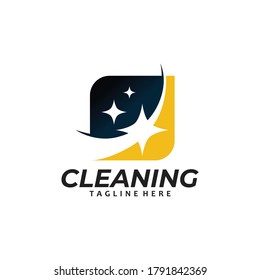 Cleaning Logo Icon Vector Isolated