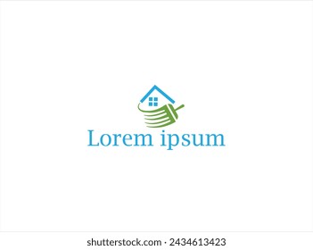 Logo, Illustration, Vektor, isolierte Vorlage reinigen.