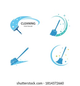 Cleaning logo ilustration vector template