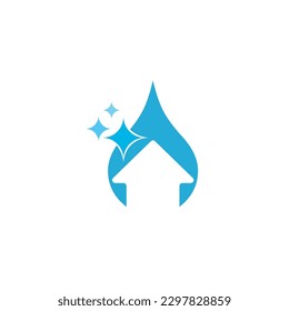 cleaning logo service laundry water busines
