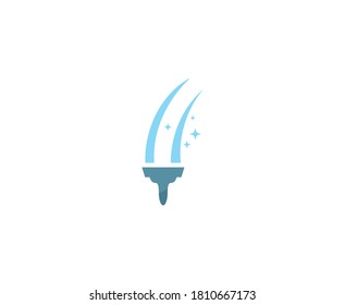 Cleaning logo service vector icon 