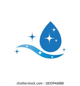 Cleaning logo and symbol illustration vector template