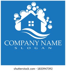Cleaning logo and symbol illustration vector template