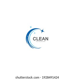 Cleaning logo and symbol illustration vector template