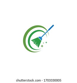 Cleaning logo and symbol ilustration vector template