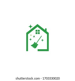 Vektorillustration für das Reinigungslogo und die Symbolbildvorlage