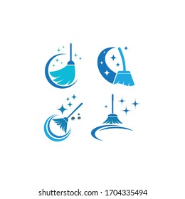 Cleaning logo and symbol ilustration vector template