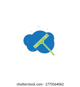 

Cleaning logo and symbol ilustration vector template
