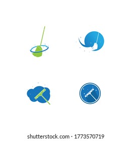 

Cleaning logo and symbol ilustration vector template