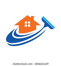 Cleaning logo and symbol ilustration vector template