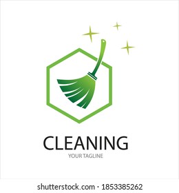 Cleaning logo and symbol ilustration vector template