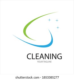 Cleaning logo and symbol ilustration vector template