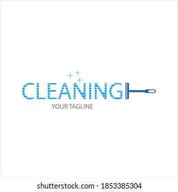 Cleaning logo and symbol ilustration vector template