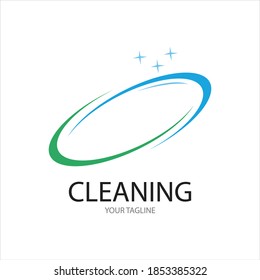 Cleaning logo and symbol ilustration vector template