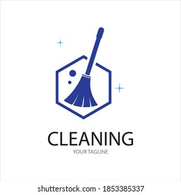 Cleaning logo and symbol ilustration vector template
