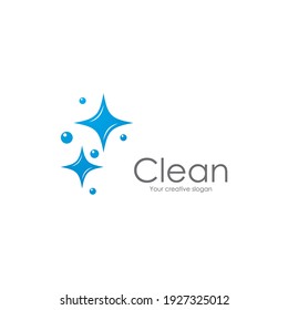 Cleaning logo and symbol ilustration vector template