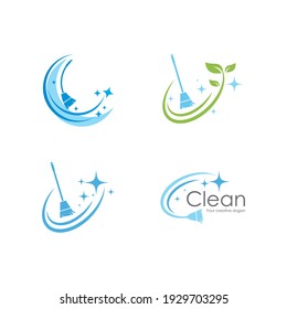 Cleaning logo and symbol ilustration vector template