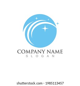 Cleaning logo and symbol ilustration vector template