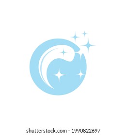 Cleaning logo and symbol ilustration vector template