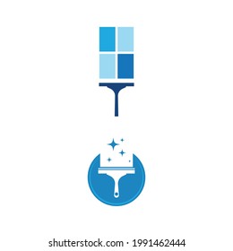 Cleaning logo and symbol ilustration vector template