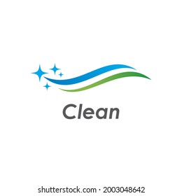 Cleaning logo and symbol ilustration vector template