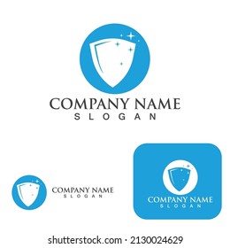 Plantilla vectorial de ilustraciones de símbolos y logotipo de limpieza