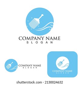 Cleaning logo and symbol ilustration vector template