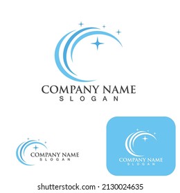 Cleaning logo and symbol ilustration vector template