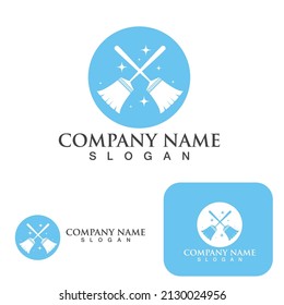 Cleaning logo and symbol ilustration vector template