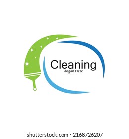 Cleaning logo and symbol ilustration vector template